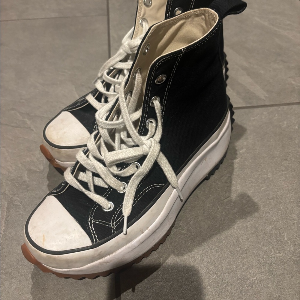 Converse Chuck Taylor Black and White High-Tops